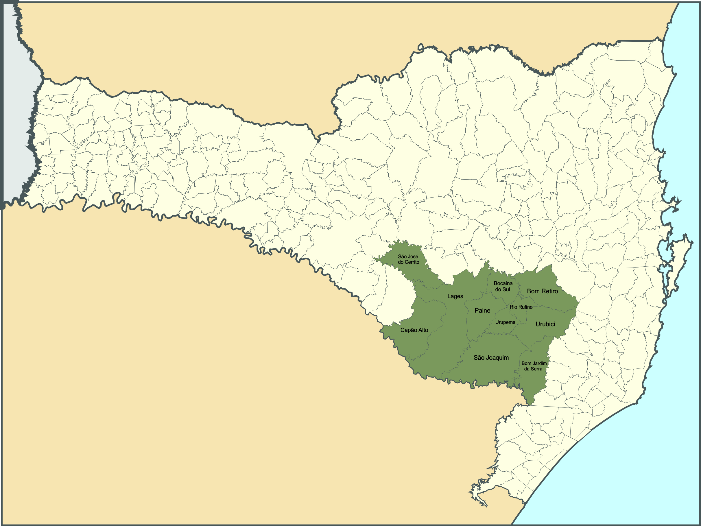Mapa Oficial do Roteiro